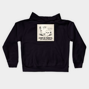 Always Be Thankful Kids Hoodie